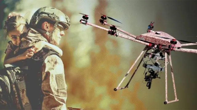 美军事科技专家开发出可空中射击敌人的无人机