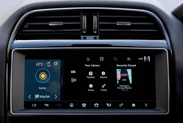 捷豹路虎InControl车载系统应用投射新增Spotify