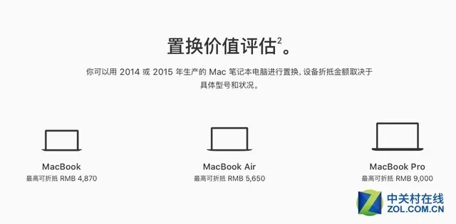 老Mac有了新用途 苹果新增MacBook以旧换新服务