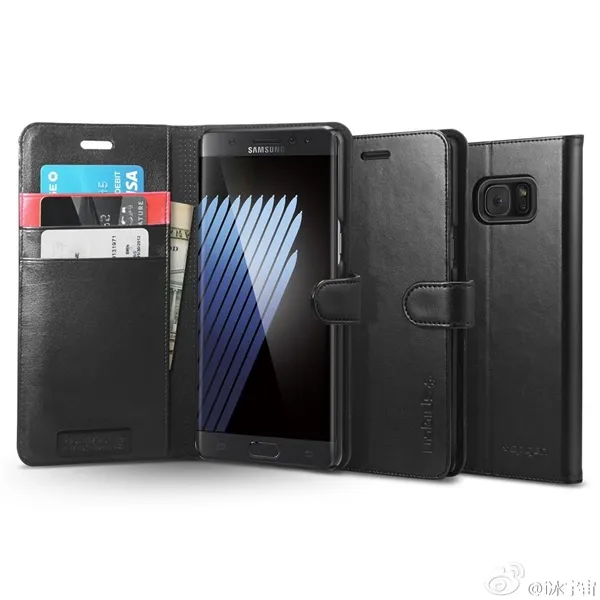 三星Note 7大波渲染图曝光：湖蓝色怒赞