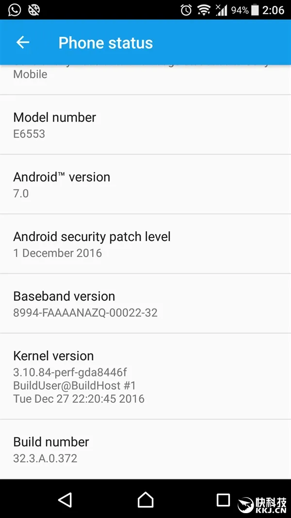 索尼Xperia Z3+开升安卓7.0：国行痛哭