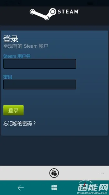 Steam官方客户端登陆Windows Mobile：不是UWP，界面很粗糙