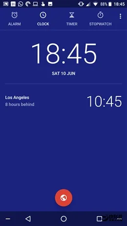 安卓8.0时钟应用大改版：图标 颜色 小工具全部升级