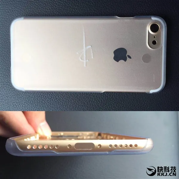 醉了！iPhone 7高清谍照曝光：大白条+凸起摄像头