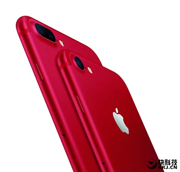 红色特别版iPhone 7官方图赏：够骚气！