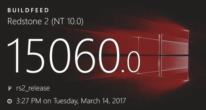 Windows 10 Build 15060发布：本周的第三个版本更新