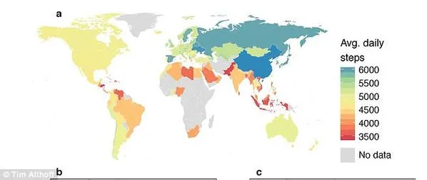 世界“暴走”地图发布，中国居首