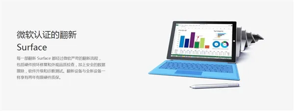 2019元起！微软官方认证翻新Surface上架：买么？