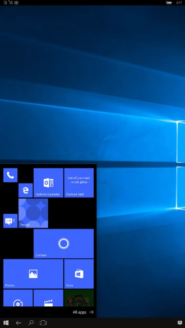 Win 10 Mobile Build 15235发布：Continuum支持竖屏模式