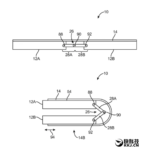 屏对折！专利泄密：苹果密谋更酷炫的iPhone