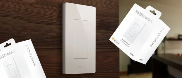 [视频]Elgato推出兼容HomeKit的Eve Light Switch开关 支持Siri