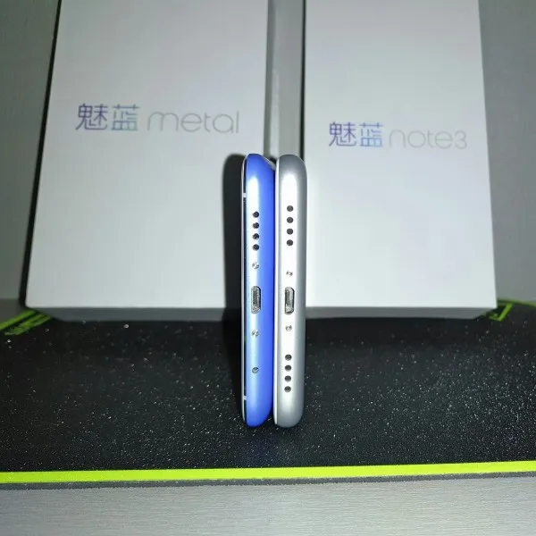 [图+视频]魅蓝note3开箱跑分及与魅蓝metal简单对比