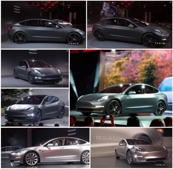 特斯拉Model 3发布快一年了：这些靓照你都见过吗？