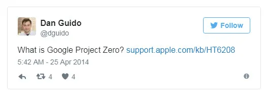 Google精英黑客团队Project Zero：守护全世界的安全