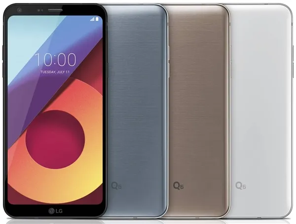 单手操作无压力！全面屏新机LG Q6登陆印度：1500元