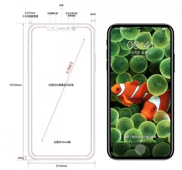 屏幕超大超猛！iPhone 8、8 Plus曝光：都是双摄像头