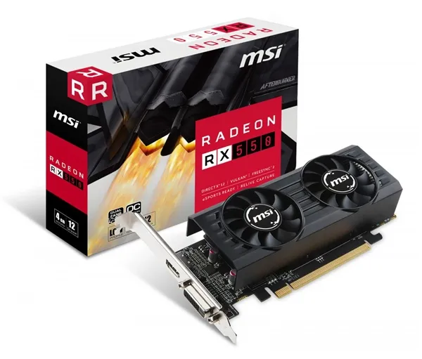 50瓦小钢炮！微星发布AMD RX 550半高卡：600元