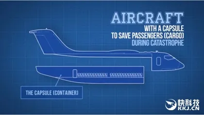 避免空难：设计师打造10秒客舱可拆卸飞机！开眼了