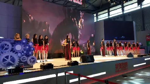 ChinaJoy十五周年，2017年ShowGirl大“阅兵”