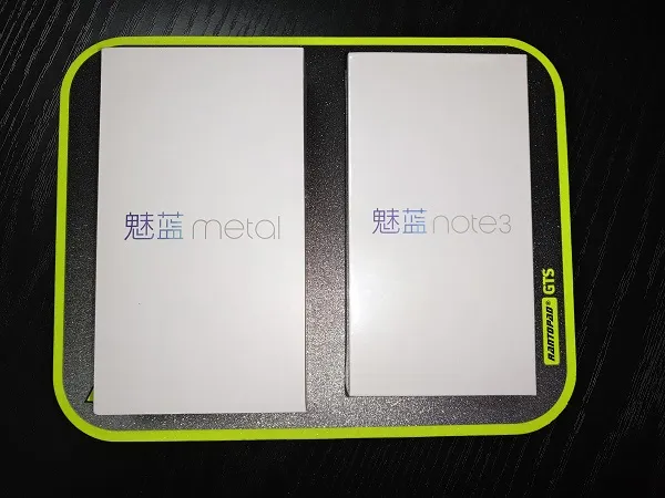 [图+视频]魅蓝note3开箱跑分及与魅蓝metal简单对比