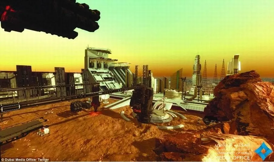 阿拉酋计划百年之后建造首个火星微型城市
