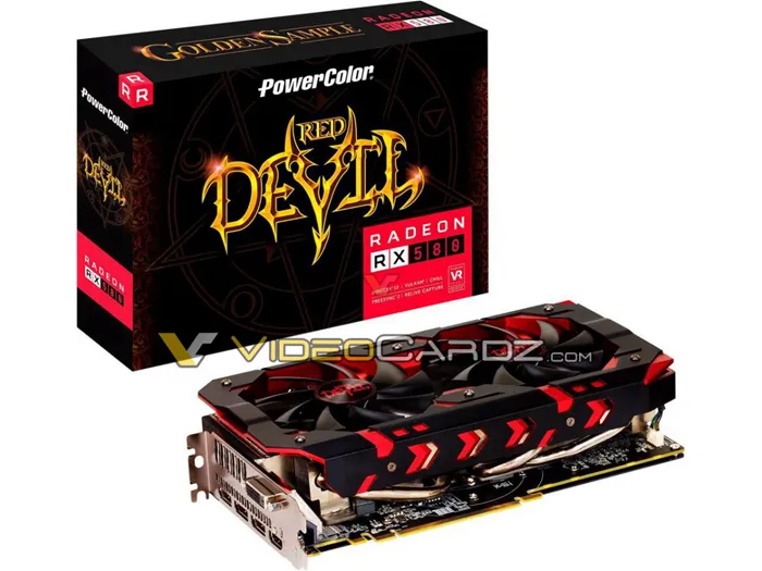 迪兰DEVIL RX 580“恶魔降临”，2.5槽大面包设计