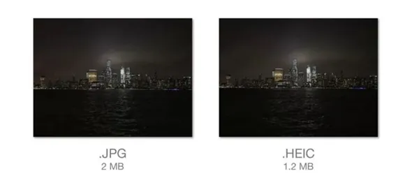 iOS 11全新照片、视频格式实测：空间占用暴减！