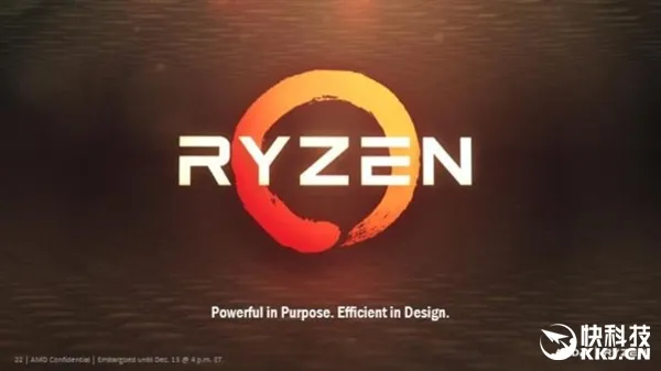 AMD Ryzen桌面CPU正式登场！8核、3.4GHz起步