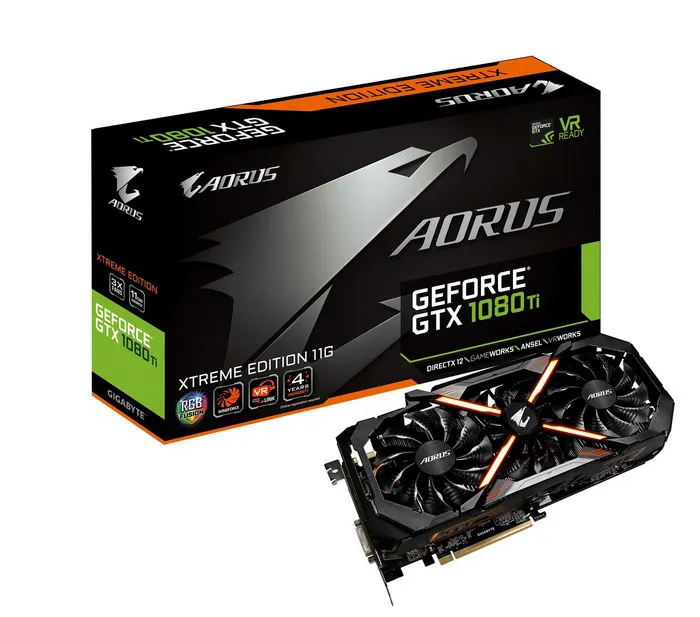 5999元的FE公版卖断货，技嘉准备了Aorus GTX 1080 Ti非公版