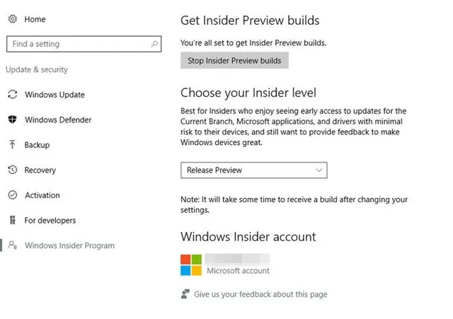 Windows 10年度更新已推送至Release Preview分支