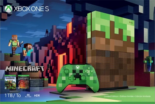 《我的世界》定制版Xbox One S公布：2660元