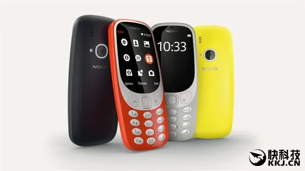 诺基亚神机归来！Nokia 3310四月底上市