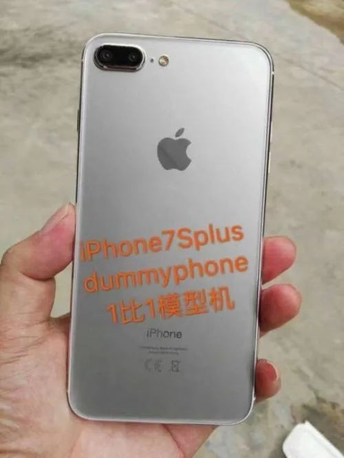 iPhone 7s Plus真机曝光：证实玻璃背壳