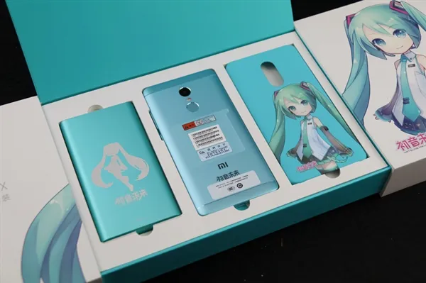 红米Note 4X初音限量套装开箱：史上最萌