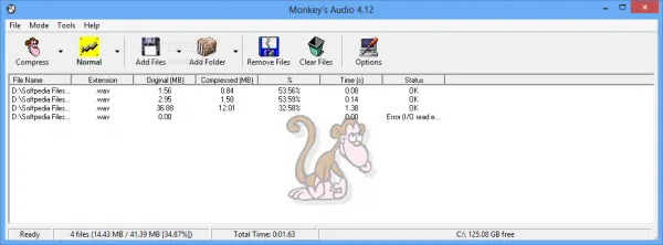 Monkey’s Audio 4.20 发布