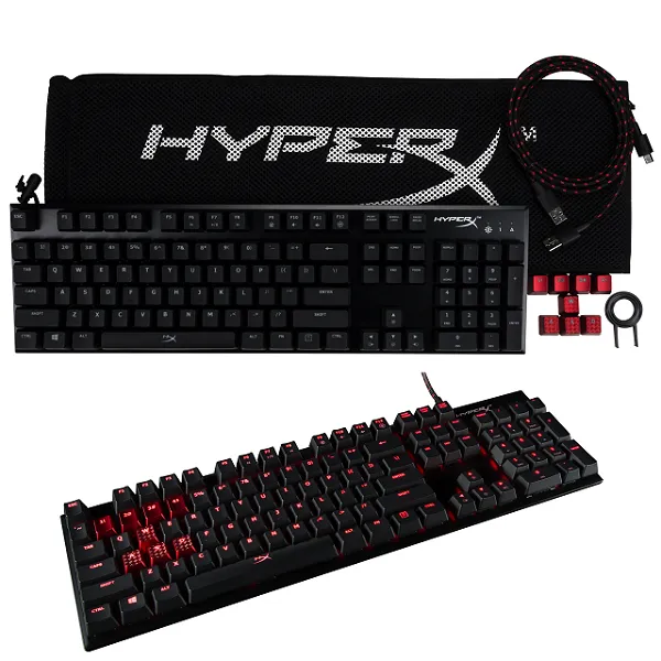 HyperX发布“ALLOY FPS”LED背光游戏键盘：采用樱桃MX蓝轴