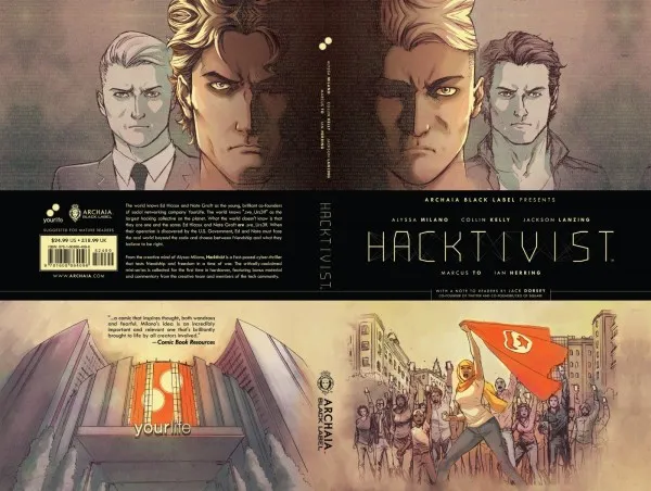 受“匿名者”启发创作的《Hacktivist》漫画将改编成电视剧