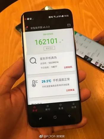 骁龙835和Exynos 8995的Galaxy S8哪款跑得快？跑分可以告诉你