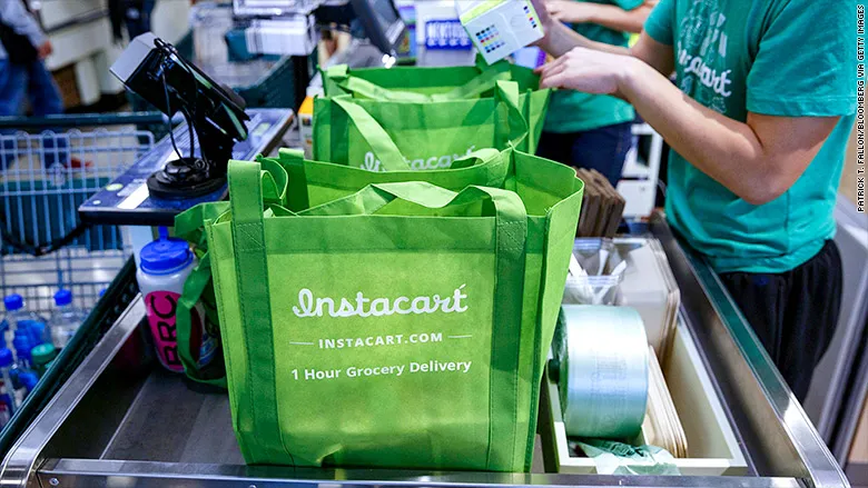 帮你去跑腿买东西的公司Instacart融资28亿 估值235亿