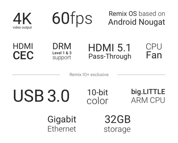 技德Remix IO+介绍：配置大升级、支持Android 7.0