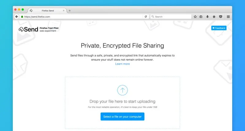 Mozilla推出“Send”文件分享服务，下载一次后文件即自动销毁