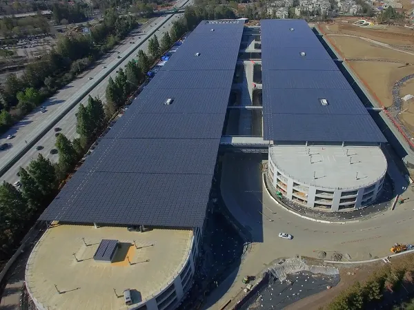 苹果新总部停车场空间比办公区域还大