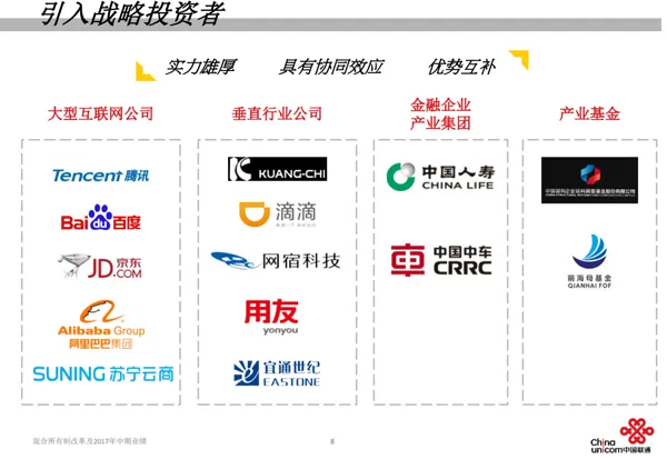 联通革命性混改方案六大看点：780亿、BAT和同股同权