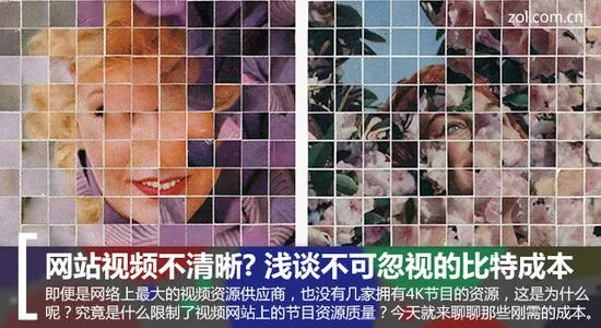 网站视频不清晰？浅谈不可忽视的比特成本