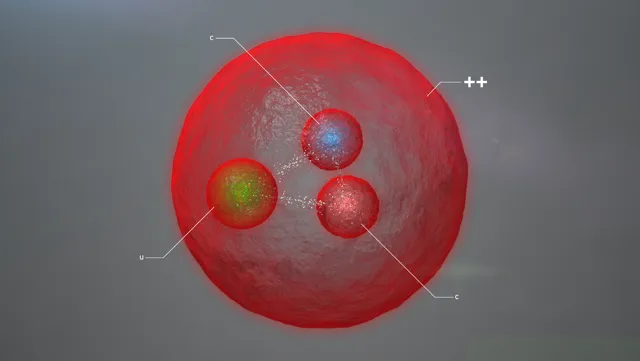 LHCb宣布首次发现包含两个重夸克的双粲重子