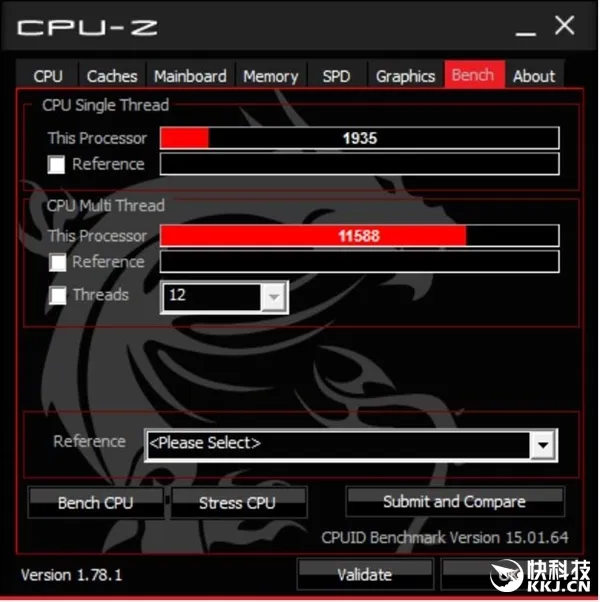 CPU-Z 1.78.3发布：全面支持AMD大杀器Ryzen