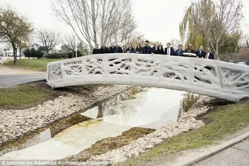 3D打印被推上新高度 这样的桥你敢走吗？