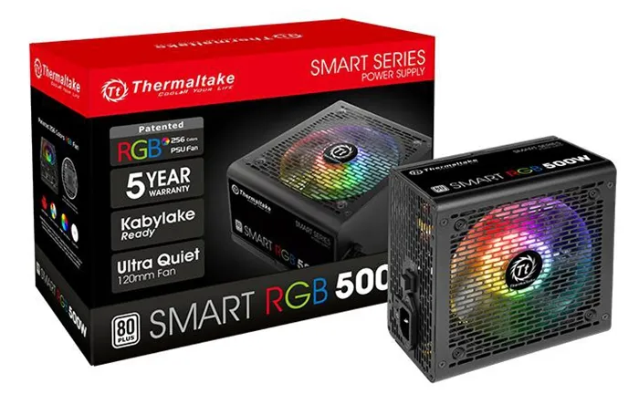 RGB灯效停不下来，Thermaltake推出Smart RGB系列电源