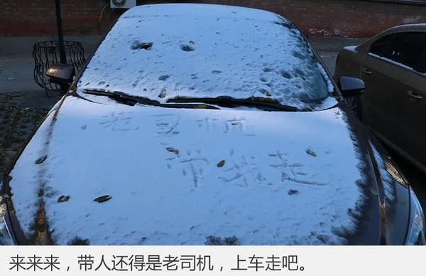 北方大雪炸出一波车身段子手：只服最后一个