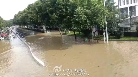 武汉后：南京一夜暴雨 大水围城地铁站灌水